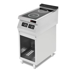 Indukční sporák, 2 hořáky, 6 kW/230V, 700