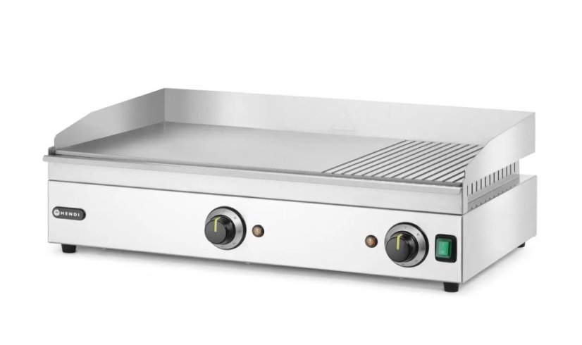 Hendi grilovací deska Kitchen Line, kombinovaná, 697x474x(H)241mm