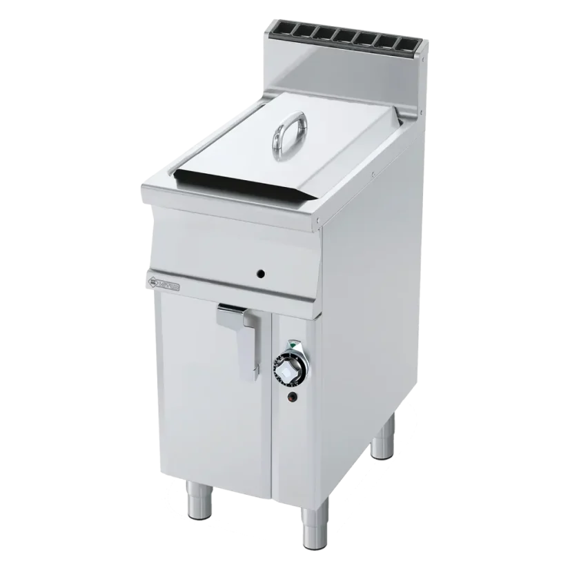 Fritéza plynová 0,75 kW/l, 18 l s podestavbou | RM - F18-74G