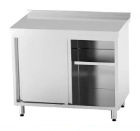 Nerezové stoly se skříňkou