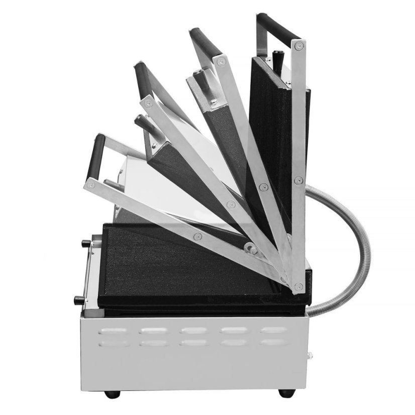 Elektrický kontaktní gril RN101-A | 2 vlnité desky