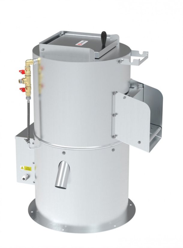 Elektrická škrabka brambor ŠKZ‑25 – dávka 20–25 kg/cyklus