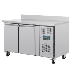 Polar dvoudveřový mrazicí stůl se soklem 282l