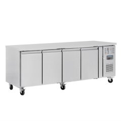 Polar čtyřdveřový chladicí stůl 449l