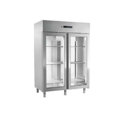 Mrazicí skříně - prosklené dveře