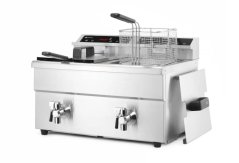 Hendi Indukční fritéza s výpustí - 2 x 8 l