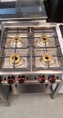 Plynový sporák 4x hořák s podestavbou RM - PCT-66G