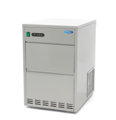 Výrobník ledu – 45 kg/den, kulaté kostky, chlazení vzduchem