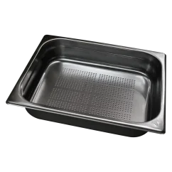 Gastronádoba děrovaná GN 1/2 - 150 ucha zasouvací nerezová | REDFOX - GND 1/2-1