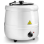 Elektrický kotlík na polévku – bílý, objem 10 litrů