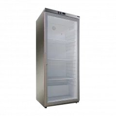 Skříň chladicí 350 l, prosklené dveře, nerez | REDFOX - DRR 400 GS