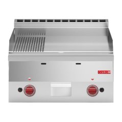 Gastro M 600 Plynová grilovací deska 60/60FTRG 2/3 hladká a 1/3 rýhovaná