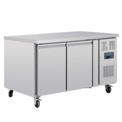 Polar dvoudveřový cukrářský chladicí stůl 427l