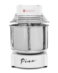 Spirálový hnětač těsta PINA10, pevný hák a mísa, 7 litrů, 230V