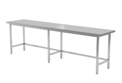 Nerezový stůl do prostoru 200×70×85 cm