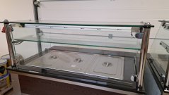 Chladicí výdejní chladící stůl - pult EMPERO EMP.BSS.20 / banketní vozík, bufetový pult