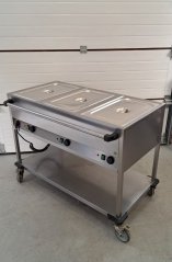 Pojízdná vodní lázeň RM Gastro 3x GN 1/1