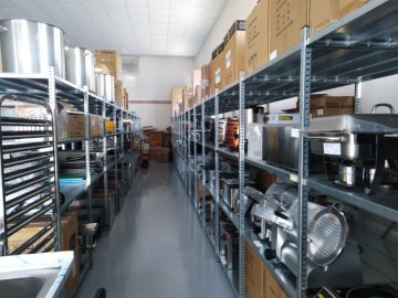 Gastro vybavení - sklad