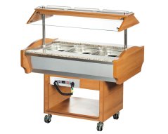 Vyhřívaný bufetový vozík - Kiel 3W