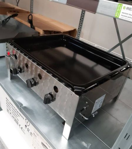 Profi plynová pánev 10 kW, 3 hořáky