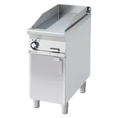 Grilovací deska 36x68 elektrická hladká s podestavbou 400 V | RM - FTL-94ET