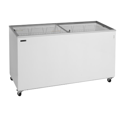 Pultové mrazničky - prosklené víko