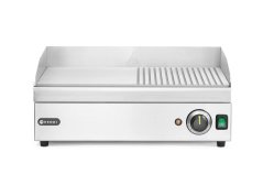 Hendi grilovací deska Kitchen Line, kombinovaná, 527x404x(H)233mm