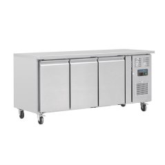 Polar třídveřový chladicí stůl 417l