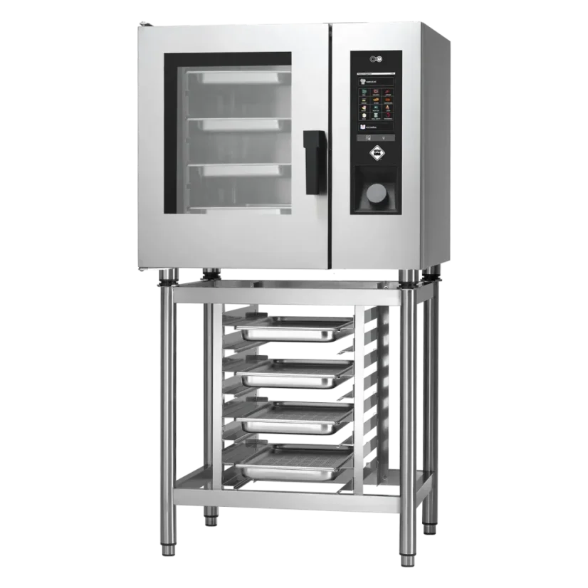 Konvektomat STEAMBOX elektrický 6x GN 1/1 automatické mytí bojler 400 V levé dveře | RM - STBB 0611 EL
