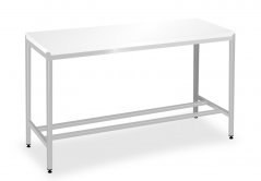 GG Nerezový stůl s 20mm polyetylénovou deskou 1600x600x850mm