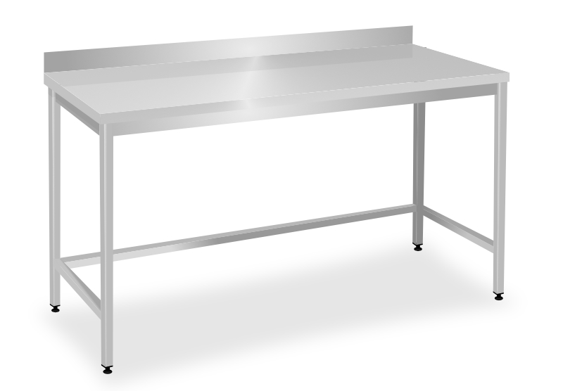GG Nerezový stůl přístěnný 800x600x850mm