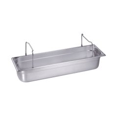Gastronádoba se sklápěcími úchyty GN 2/4 100 mm