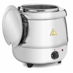 Elektrický kotlík na polévku – nerezový, objem 10 litrů