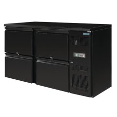 Polar barový chladicí stůl - 4 zásuvky