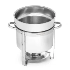 Forgast Kulatý chafing – ohřívač na polévku na palivo, objem 7 l