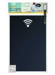 Popisovací tabule Silhouette WIFI- včetně popisovače + upevňovací pásky na stěnk