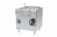 Elektrická smažící pánev P‑PE‑750‑C – objem 50 l, litinová vana