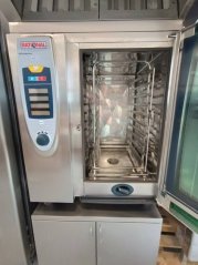 Konvektomat Rational SCC 101, kondenzační digestoř