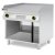 Hendi grilovací deska Kitchen Line, hladná, plynová s podestavbou, 800x700x(H)900mm