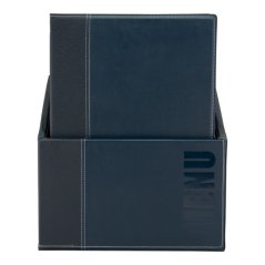Box s jídelními lístky TRENDY,modrá (20 ks)