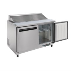 Polar dvoudveřový přípravný stůl 405l