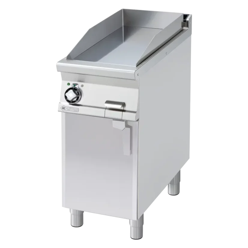 Grilovací deska 36x68 elektrická hladká s podestavbou 400 V | RM - FTL-94ET