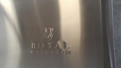 Rozkládací pracovní stůl z ušlechtilé oceli 100x60x87 se zadním lemem