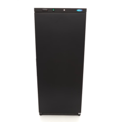 Maxima Mrazící skříň 600l, 6 pevných polic, černá