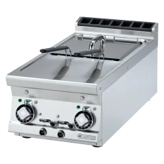Fritéza elektrická dvojitá 0,75 kW/l, 8+8 l bez podestavby 400 V | RM - F2/8T-74ET