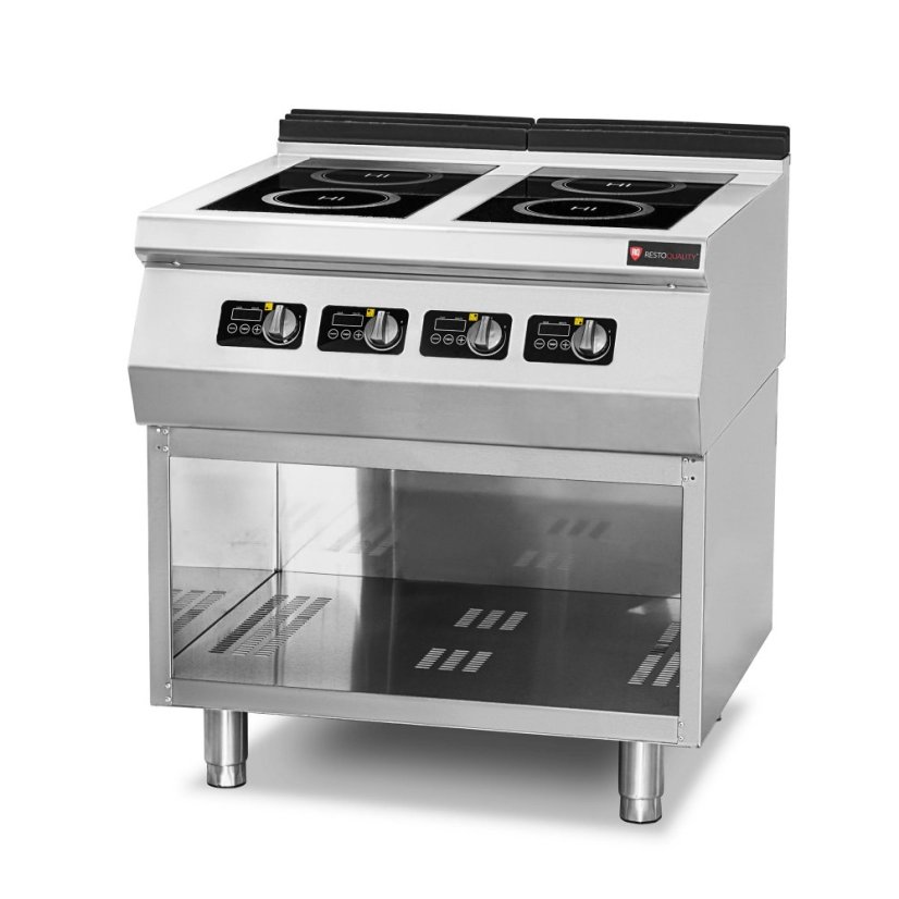 Indukční sporák, 4 hořáky, 14 kW/400V, 900