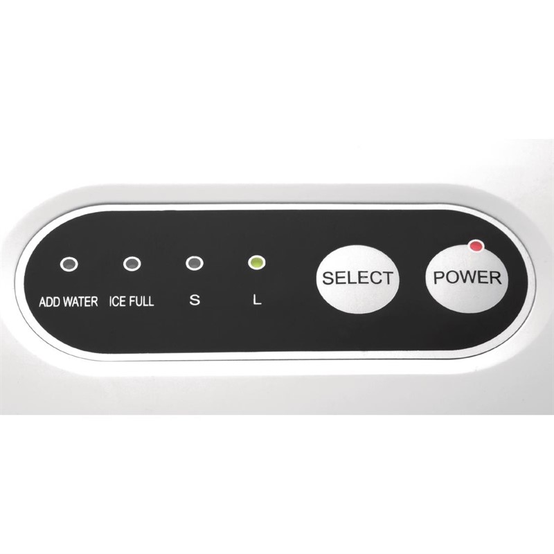 Caterlite stolní výrobník ledu s ručním plněním