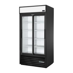True stojatá chladnička se dvěma dveřmi GDM-33-HC-LD BLK