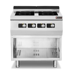 Indukční sporák, 4 hořáky, 12 kW/400V, 700