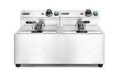 Hendi Fritéza Profi Line, 2 × 8 l